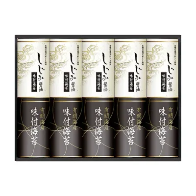 【45%OFF】最大【半額 50%OFF】【のし包装無料サービス】【宍道湖 大和 しじみ醤油 味付のり& 有明海産 味付のり ギフトセット】【賞味期限500日】結婚内祝い 結婚祝 出産お祝い 出産内祝 内祝 快気内祝 快気祝 満中陰志 香典返し 法事 粗供養 偲び草
