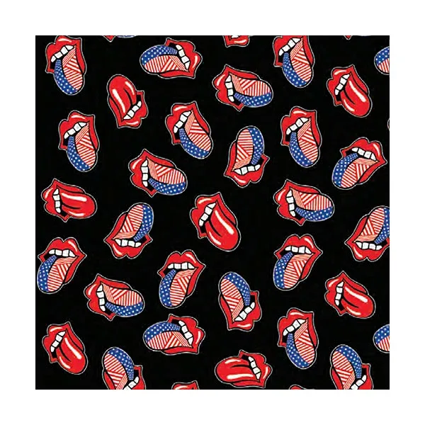 #218301ハブアハンク HAV-A-HANKバンダナ (ROCK & ROLL) B22NOV-000750 55×55cm 【メール便対応/1件7枚まで】