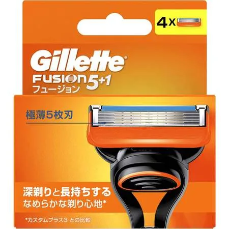 Gillette フュージョン 替刃4コ入