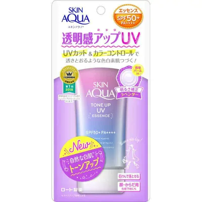 お買い得商品 ロート製薬 SKIN AQUAスキンアクア トーンアップUVエッセンス 80g ポスト投函