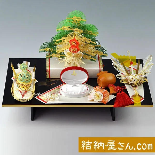結納-略式結納品- 友禅セット(毛せん付)