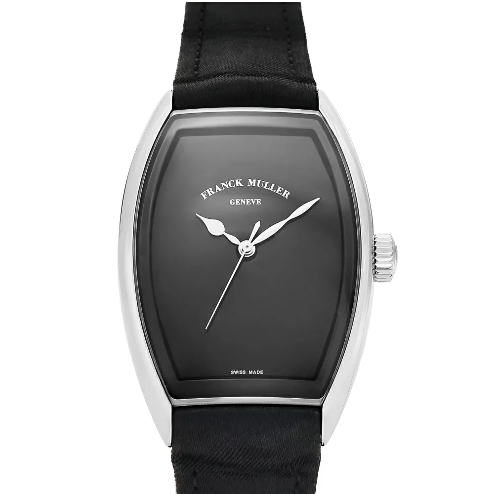 フランク・ミュラー FRANCK MULLER トノウカーベックス CX33SCATFOPIANOACACNR ブラック文字盤 中古 腕時計 レディース