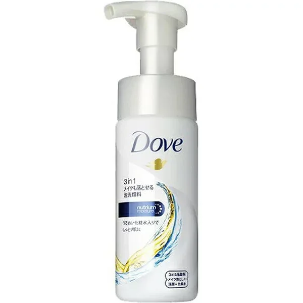 ユニリーバ・ジャパン(株) Dove ダヴ 3in1 メイクも落とせる泡洗顔料 (135mL)