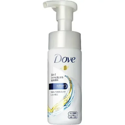 ユニリーバ・ジャパン(株) Dove ダヴ 3in1 メイクも落とせる泡洗顔料 (135mL)