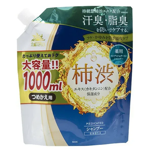 【医薬部外品】(株)マックス 太陽のさちEX 薬用コンディショナーインシャンプー 詰替大容量 1000mL
