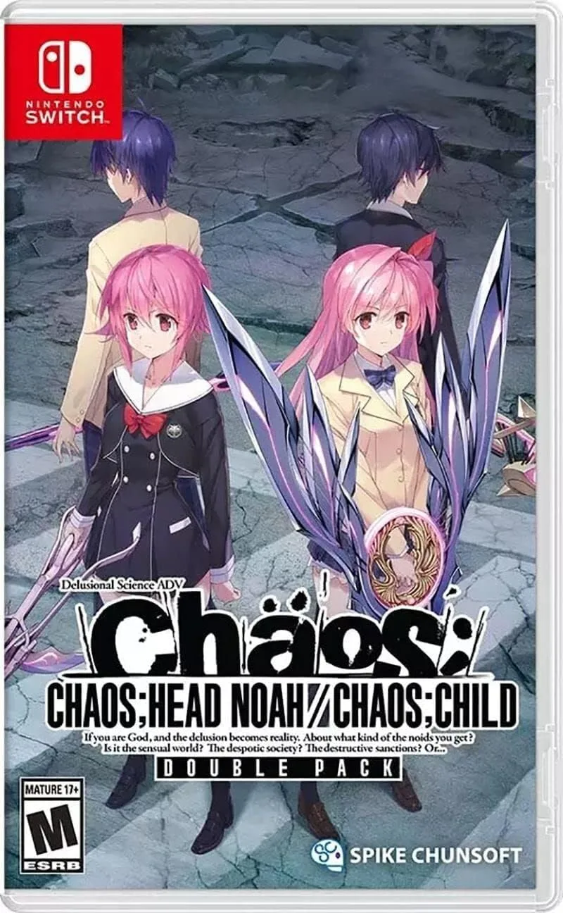 CHAOS;HEAD NOAH / CHAOS;CHILD DOUBLE PACK - Steelbook Launch Edition (輸入版:北米) Switch