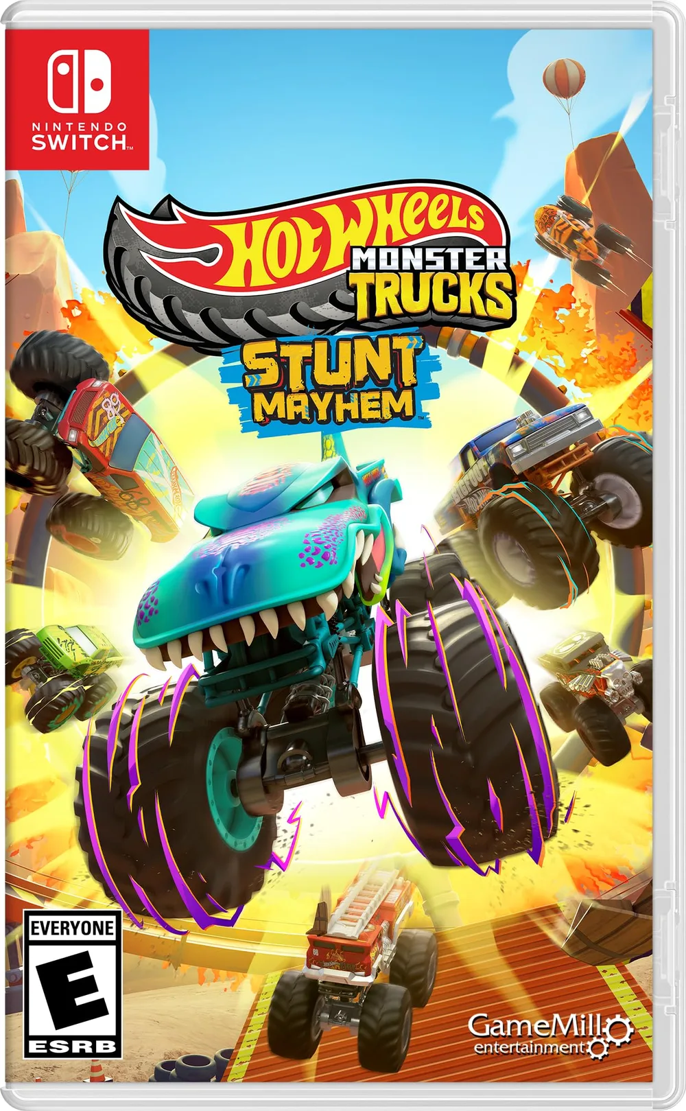 Hot Wheels Monster Trucks: Stunt Mayhem 輸入版 北米 Switch