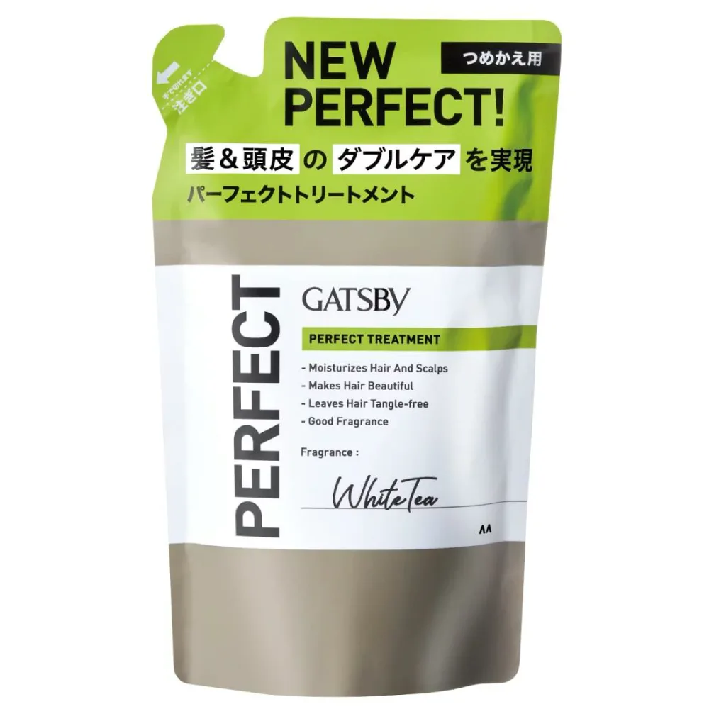 GATSBY Perfect Treatment (Refill) Scalp Care Moisturizing Men's Rinse คอนดิชั่นเนอร์