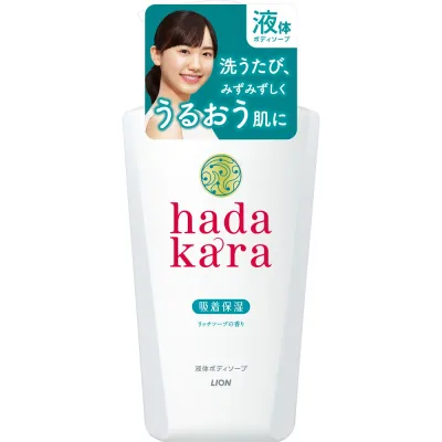 hadakara(ハダカラ) ボディソープ リッチソープの香り 本体 500ml ライオン