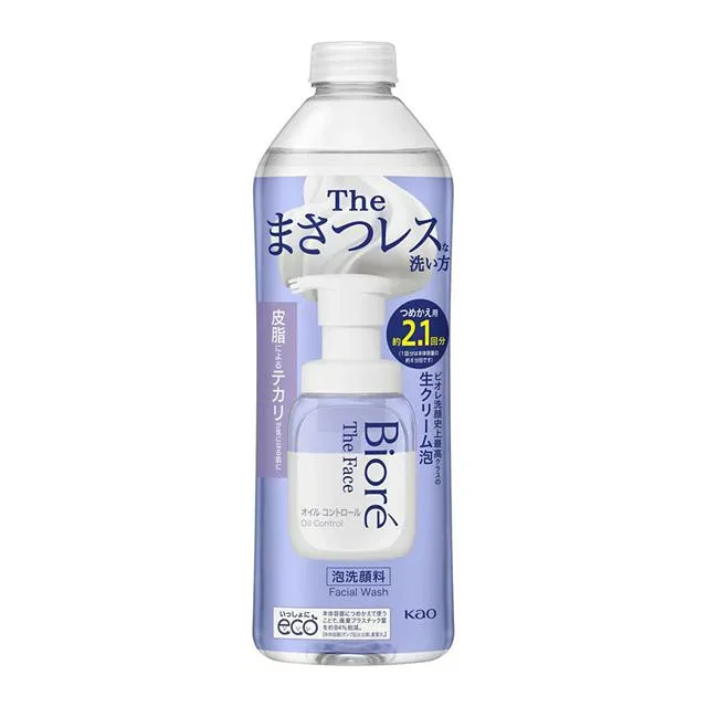 ビオレ ザフェイス 泡洗顔料 オイルコントロール つめかえ用 340ml 花王