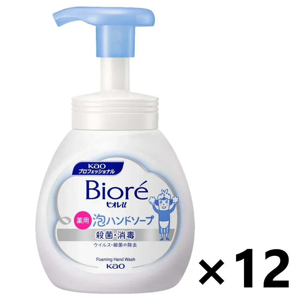 【送料無料】<業務用>ビオレu泡ハンドソープ ポンプ 250mlx12本 花王プロフェッショナル