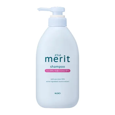メリット リンスのいらないシャンプー 本体 450ml 花王