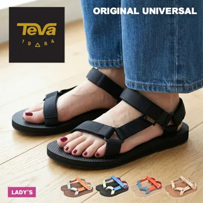 テバ オリジナル ユニバーサル TEVA ORIGINAL UNIVERSAL サンダル レディース 女性用 ブラック 黒 ホワイト 白 1003987 スポーツサンダル スポサン ビーチ プール おしゃれ トレンド 売れ筋 アウトドア ブランド レジャー 海 川 ぺたんこ|slz|