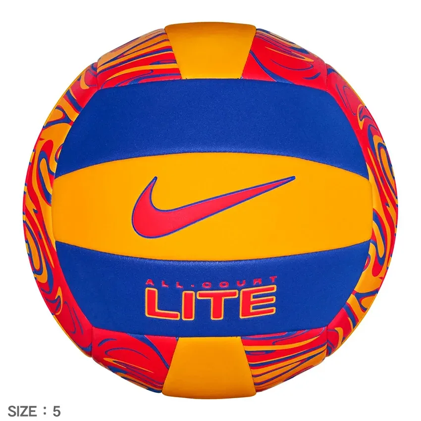 ナイキ バレーボール ユニセックス オールコート LITE バレーボール NIKE VB0012 バレー ボール 室内 屋外 オールコート対応 練習用 試合用 部活 クラブ活動 学校体育 体育館 中学生 高校生 一般用 プレゼント ギフト ZSPO|slz|