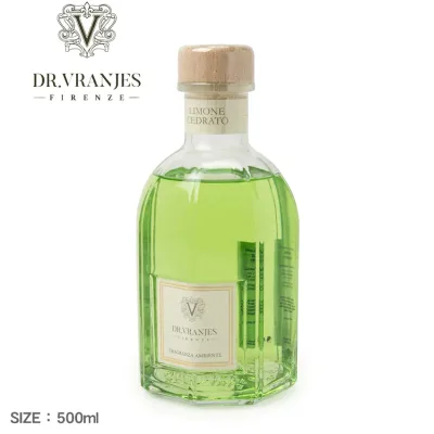 ドットール・ヴラニエス ルームフレグランス ユニセックス ディフューザー 500ml & スティック アロマディフューザー Dr.Vranjes FRV0077MNNEEU ルームフレグランス 芳香剤 アロマディフューザー インテリアフレグランス 香り 部屋 【航空便対象外商品】|slz|