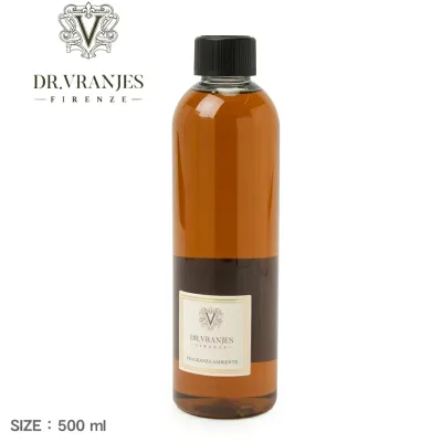 【航空便対象外商品】 ドットール・ヴラニエス リフィル 500 ml & 250mlボトル用スティック アロマディフューザー ルームフレグランス ユニセックス ブラウン 茶 Dr.Vranjes FRV0019E ルームフレグランス 詰め替え 芳香剤 アロマディフューザー|slz|