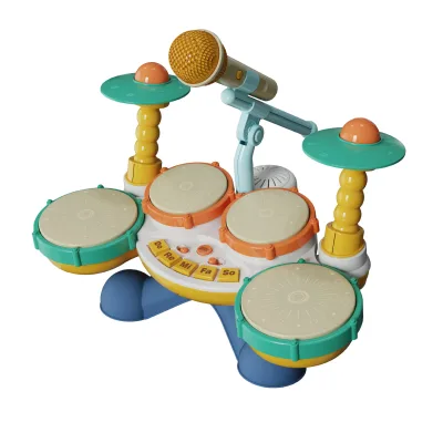 楽器 おもちゃ 6in1ドラムセット子供 マイク付き 音楽おもちゃ 子供おもちゃ人気 多機能 ピアノ 楽器玩具 多機能打楽器 赤ちゃん おもちゃ ピアノモード ドラムモード 鍵盤楽器 ライト効果 多機能 知育玩具 誕生日プレゼント 学習玩具 創造性