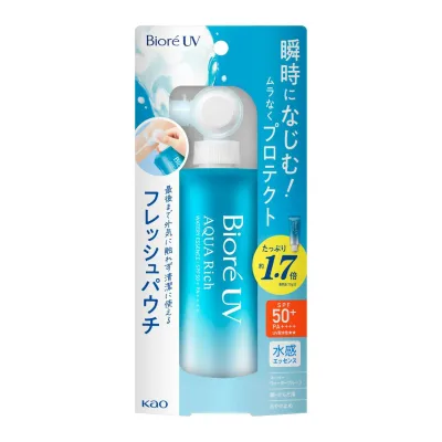 【10/18★ご愛顧感謝デー★P最大4倍】ビオレ Bior? UV アク アリッチ ウォータリーエッセンス フレッシュパウチ 120g 日焼け止め SPF50