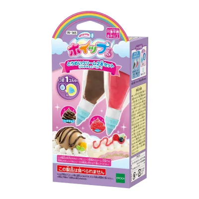 ホイップる 別売り 【 とうめいクリーム(リッチチョコ/ベリー) 】 W-145 STマーク認証 8歳以上 おもちゃ デコレーション パティシエ メイキングトイ Whipple エポック社 EPOCH