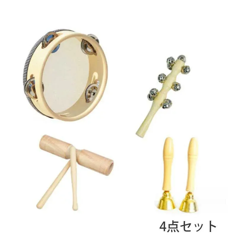 楽器セット パーカッション 木製 おもちゃ 子供 打楽器 打楽器 木のおもちゃ 子供用 楽器おもちゃ 楽器玩具 幼児用 パーカッション 楽器セット 幼稚園 教育用 音楽玩具 ベビー 男の子 女の子向け 天然 環境に優しい