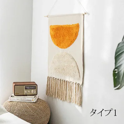 タペストリー おしゃれ 北欧 春夏秋冬 壁飾り NEW 新作 部屋飾り 手芸品 大きい Instagram 飾り 掛け布 キルト編み お祝い ギフト フリンジ タペストリー 10色