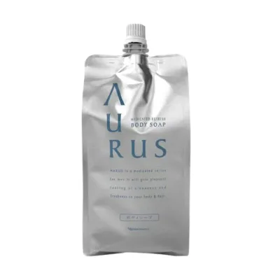 アウラス 薬用 リフレッシュ ボディソープ 詰め替え用 350ml