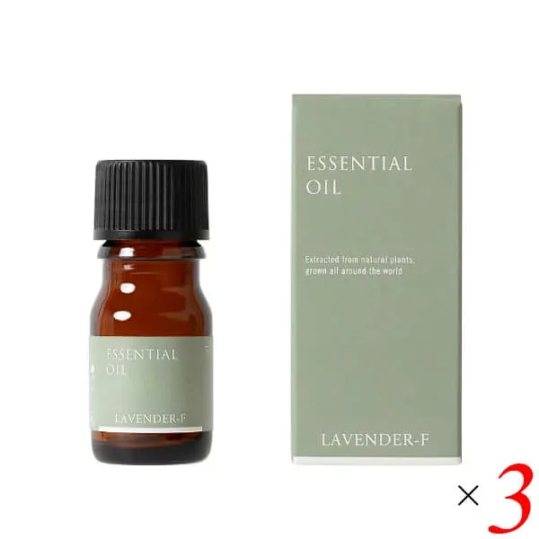 【100円クーポン配布中!マラソン】生活の木 ラベンダー・フランス産(真正ラベンダー)精油 3ml 3本セット エッセンシャルオイル アロマオイル フローラル プロヴァンス
