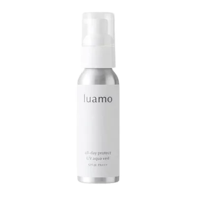luamo ルアモ オールデイ プロテクト UVアクアヴェール 50g UVミルク ナチュラル ブルーライトカット